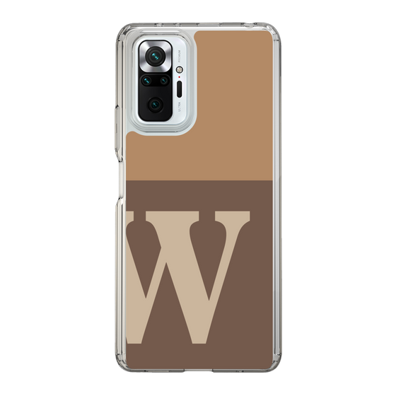 Slim Protection Case［ Original - initial two tone - W brown ］