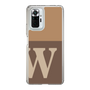 Slim Protection Case［ Original - initial two tone - W brown ］
