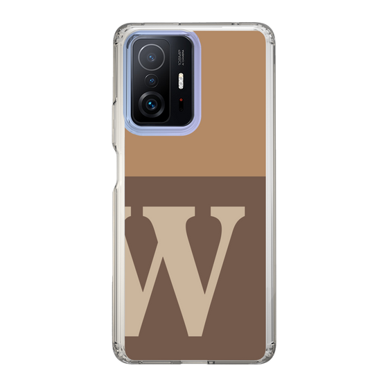 Slim Protection Case［ Original - initial two tone - W brown ］
