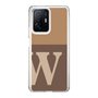 Slim Protection Case［ Original - initial two tone - W brown ］