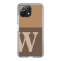 Slim Protection Case［ Original - initial two tone - W brown ］