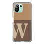 Slim Protection Case［ Original - initial two tone - W brown ］