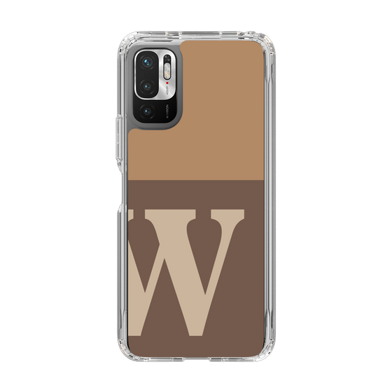 Slim Protection Case［ Original - initial two tone - W brown ］