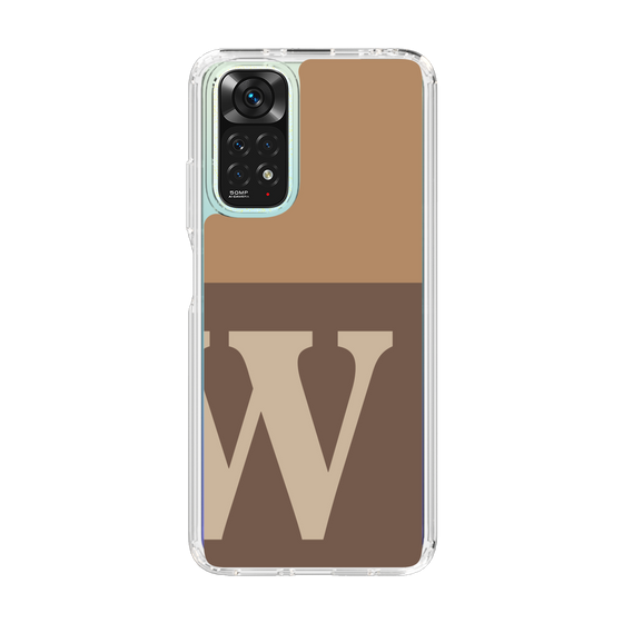 Slim Protection Case［ Original - initial two tone - W brown ］