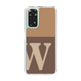 Slim Protection Case［ Original - initial two tone - W brown ］
