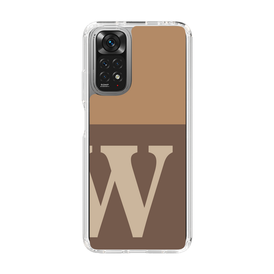 Slim Protection Case［ Original - initial two tone - W brown ］