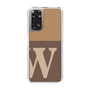 Slim Protection Case［ Original - initial two tone - W brown ］