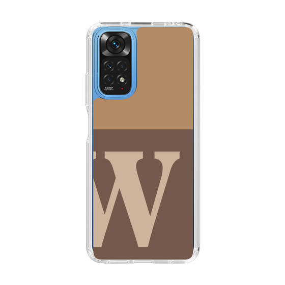 Slim Protection Case［ Original - initial two tone - W brown ］