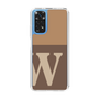 Slim Protection Case［ Original - initial two tone - W brown ］