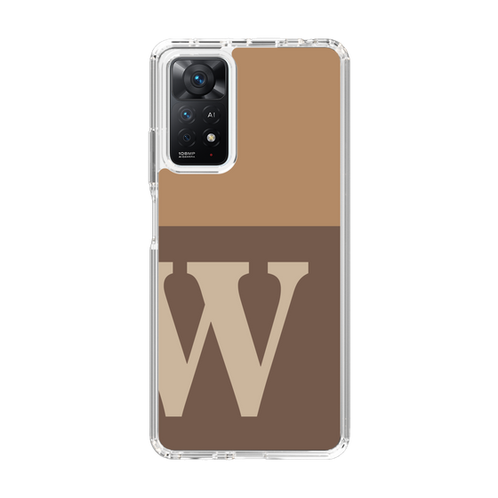 Slim Protection Case［ Original - initial two tone - W brown ］
