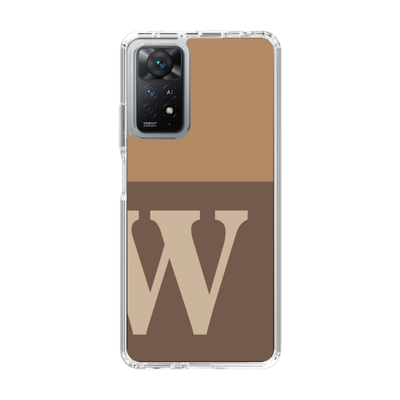 Slim Protection Case［ Original - initial two tone - W brown ］