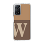 Slim Protection Case［ Original - initial two tone - W brown ］