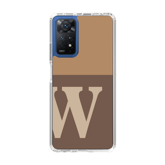 Slim Protection Case［ Original - initial two tone - W brown ］