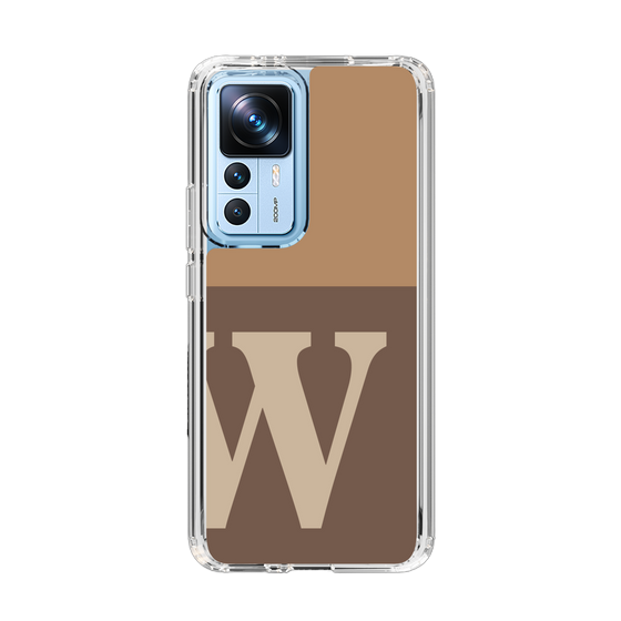 Slim Protection Case［ Original - initial two tone - W brown ］