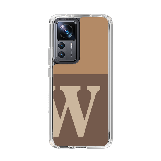 Slim Protection Case［ Original - initial two tone - W brown ］