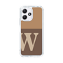Slim Protection Case［ Original - initial two tone - W brown ］