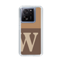 Slim Protection Case［ Original - initial two tone - W brown ］
