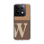 Slim Protection Case［ Original - initial two tone - W brown ］