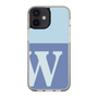 Slim Protection Case［ Original - initial two tone - W blue ］