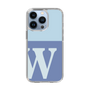 Slim Protection Case［ Original - initial two tone - W blue ］