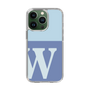 Slim Protection Case［ Original - initial two tone - W blue ］