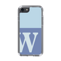 Slim Protection Case［ Original - initial two tone - W blue ］