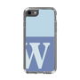 Slim Protection Case［ Original - initial two tone - W blue ］