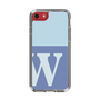 Slim Protection Case［ Original - initial two tone - W blue ］