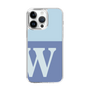 Slim Protection Case［ Original - initial two tone - W blue ］