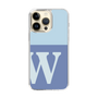 Slim Protection Case［ Original - initial two tone - W blue ］