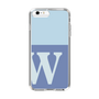 Slim Protection Case［ Original - initial two tone - W blue ］