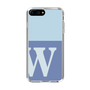 Slim Protection Case［ Original - initial two tone - W blue ］