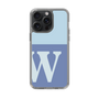 Slim Protection Case［ Original - initial two tone - W blue ］