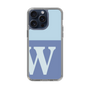Slim Protection Case［ Original - initial two tone - W blue ］