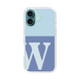 Slim Protection Case［ オリジナル - initial two tone - W blue ］