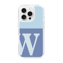 Slim Protection Case［ オリジナル - initial two tone - W blue ］
