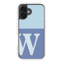 Slim Protection Case［ オリジナル - initial two tone - W blue ］