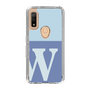 Slim Protection Case［ Original - initial two tone - W blue ］