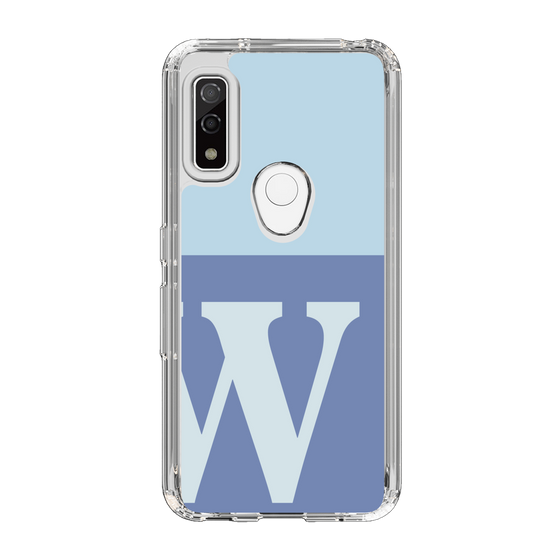 Slim Protection Case［ Original - initial two tone - W blue ］