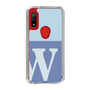 Slim Protection Case［ Original - initial two tone - W blue ］