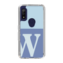 Slim Protection Case［ Original - initial two tone - W blue ］