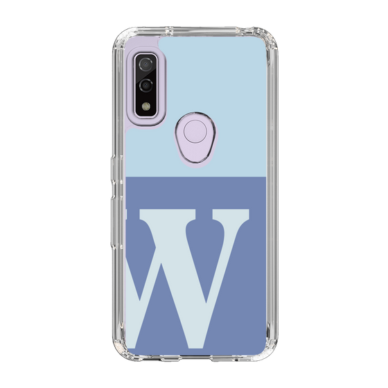Slim Protection Case［ Original - initial two tone - W blue ］