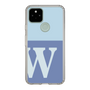 Slim Protection Case［ Original - initial two tone - W blue ］