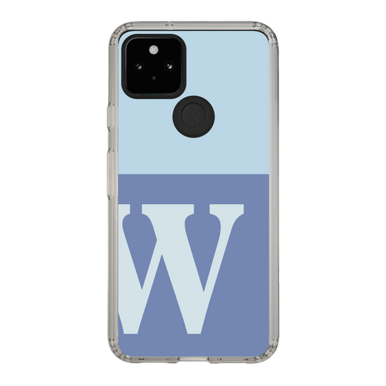 Slim Protection Case［ Original - initial two tone - W blue ］