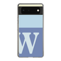 Slim Protection Case［ Original - initial two tone - W blue ］