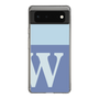 Slim Protection Case［ Original - initial two tone - W blue ］