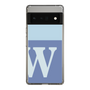 Slim Protection Case［ Original - initial two tone - W blue ］