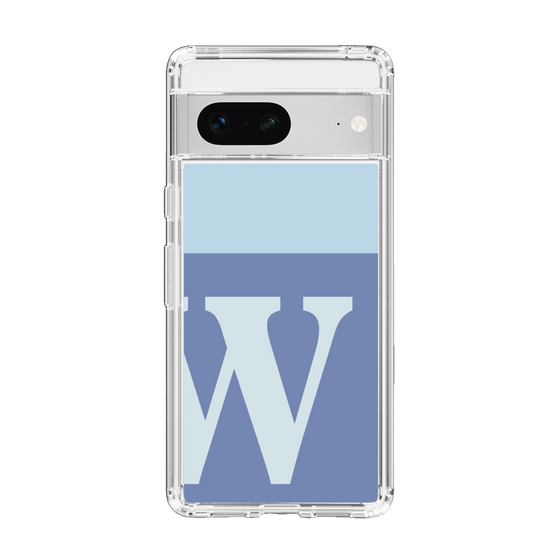Slim Protection Case［ Original - initial two tone - W blue ］