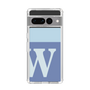 Slim Protection Case［ Original - initial two tone - W blue ］