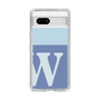 Slim Protection Case［ Original - initial two tone - W blue ］